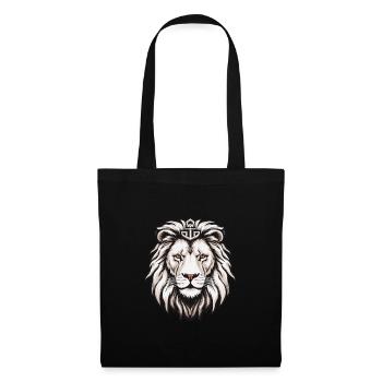rugissement des lions - Sac en tissu - noir - Devant