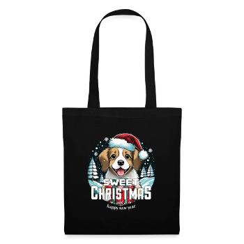 Christmas Dog Sweet Christmas - Tote Bag - black - Front