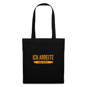 ich habe gekündigt - Stoffbeutel - Schwarz - Vorne
