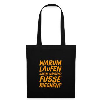 warum ist das so? - Stoffbeutel - Schwarz - Vorne