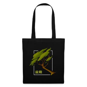Jardin de bonsaïs Shohin Yamadori - Sac en tissu - noir - Devant