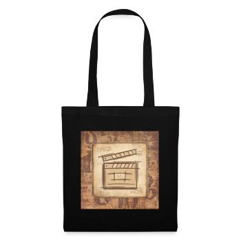 Vintage Filmklappe - Film Director, Actor. - Tote Bag - black - Front