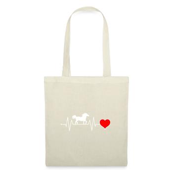 Noriker cold-blooded horse heartbeat - Tote Bag - nature - Front
