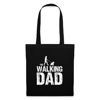 Bichon Frize The Walking Dad for dog owners - Tote Bag - black - Front