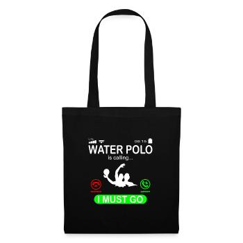 Water polo water sports calls saying funny - Tote Bag - black - Front