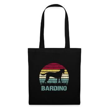 Bardino Majorero Retro Style Silhouette Stripes - Tote Bag - black - Front