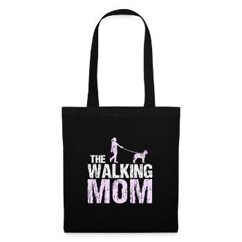 Lagotto The Walking Mom Gassi Saying for Females - Tote Bag - black - Front