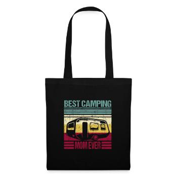 Camping meilleur caravane mama Rengain - Sac en tissu - noir - Devant