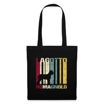 Lagotto Romagnolo Vintage - Tote Bag - black - Front