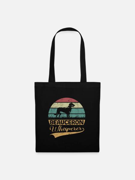 Beauceron Whisperer - Tote Bag - black