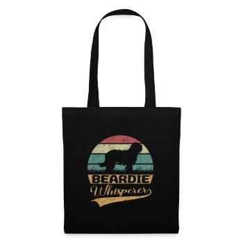Bearded Collie Beardie Whisperer - Tote Bag - black - Front