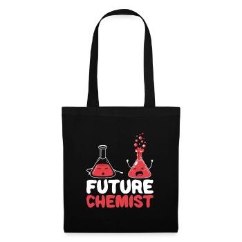 Future Chemist Chemistry Baby Boy Girl - Stoffbeutel - Schwarz - Vorne