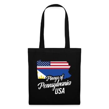 Les Philippins de Pennsylvanie conçoivent pour Proud - Sac en tissu - noir - Devant