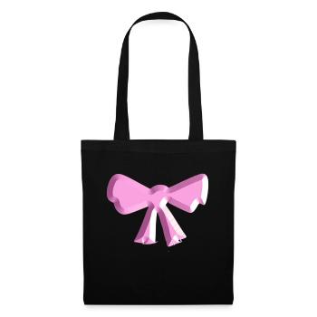 loop symbol fly pink shiny - Tote Bag - black - Front