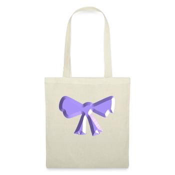 symbole de boucle voler violet - Sac en tissu - nature - Devant