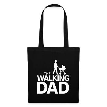 The walking dad - Sac en tissu - noir - Devant