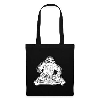 Disc jockey - Tote Bag - black - Front