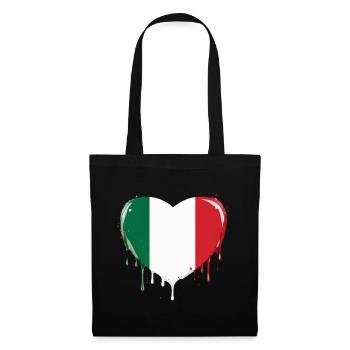 ITALIA ITALIAN FLAG FLAG ITALY - Tote Bag - black - Front