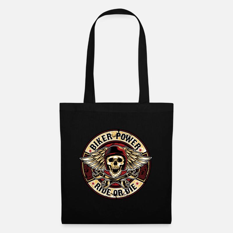 BIKER POWER - Tote Bag - black