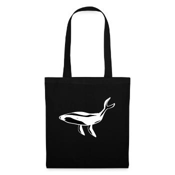 Whale Animal Marine Animal Ecosystem Symbol - Tote Bag - black - Front