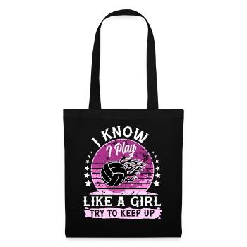 Volleyball - Tote Bag - black - Front