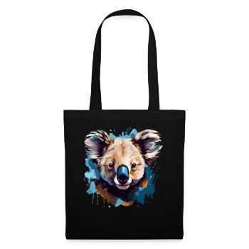 Koala's Eucalyptus Haven - Tote Bag - black - Front