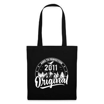 Original 2011 Vintage Birthday Gift 2011 - Tote Bag - black - Front