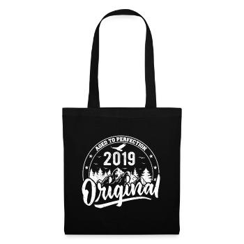 Original 2019 Vintage Birthday Gift 2019 - Tote Bag - black - Front