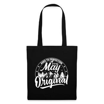 May 1946 Birthday May 1946 Gift May 1946 May - Tote Bag - black - Front