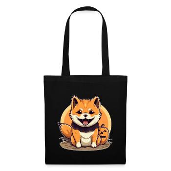 Halloween Design Shiba Inu Design - Tote Bag - black - Front