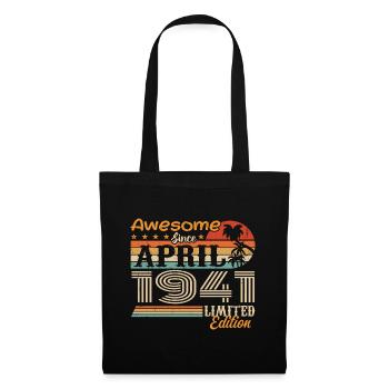 Les légendes sont nées en avril 1941 - Sac en tissu - noir - Devant