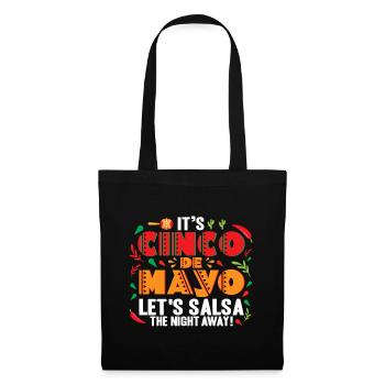 Cinco De Mayo 5 De Mayo Viva Mexico Cadeau - Sac en tissu - noir - Devant