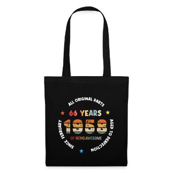 66 Years Old Made In 1958 Vintage March 1958 - Tote Bag - black - Front