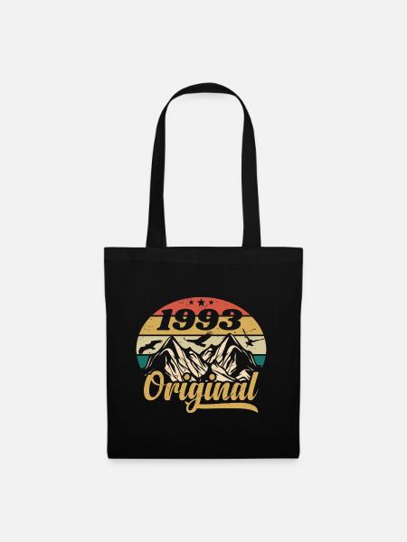 Original 1993 Vintage Anniversaire Cadeau 1993 - Sac en tissu - noir