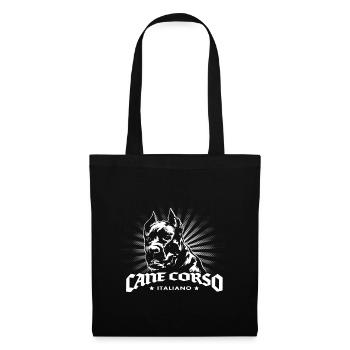 Cane Corso - Sac en tissu - noir - Devant