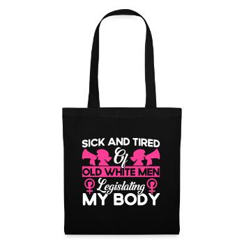 Égalité des sexes Égalité des sexes - Sac en tissu - noir - Devant