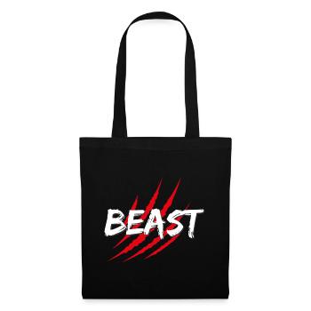 BEAST - wildcat - Stoffbeutel - Schwarz - Vorne