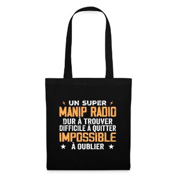 An assistant radio operator - Tote Bag - black - Front