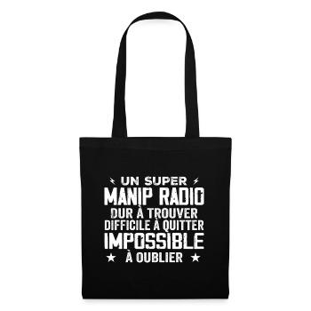 An assistant radio operation - Tote Bag - black - Front