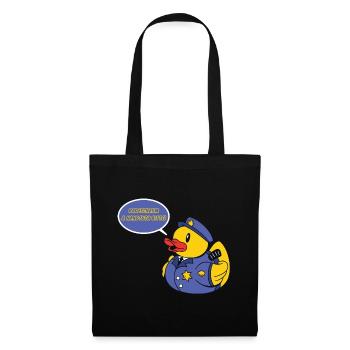 Baignoire Canard Relaxation - Sac en tissu - noir - Devant