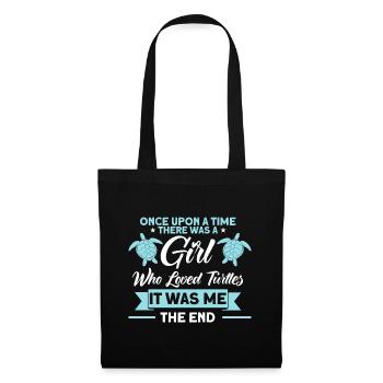 Turtle Sea turtles Turtles Liebha - Tote Bag - black - Front