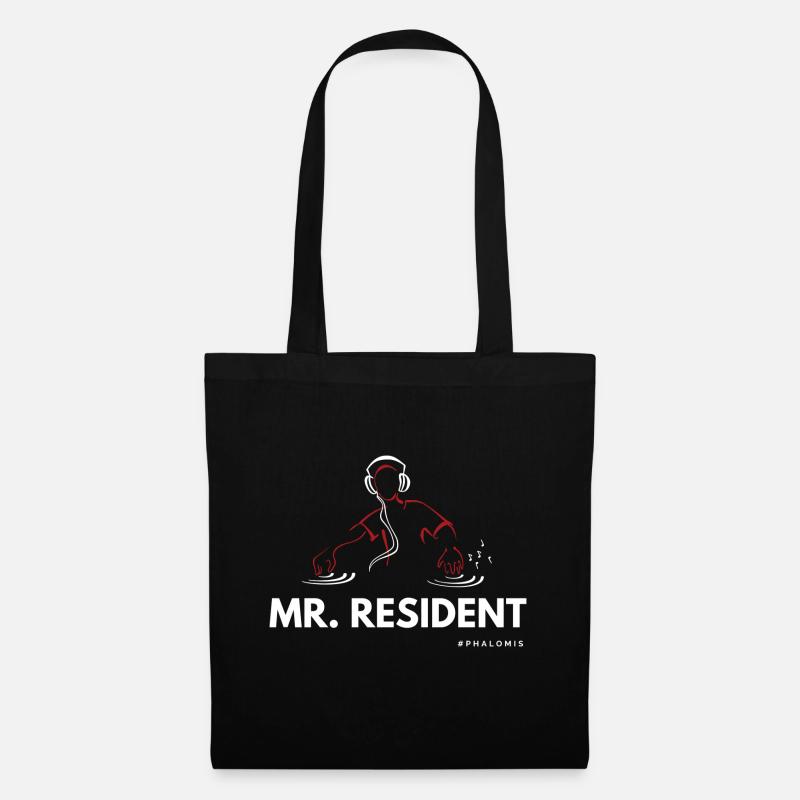 Mr Resident DJ Phalomis - Stoffbeutel - Schwarz