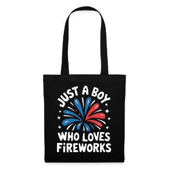Pyrotechnics Fireworks Pyrotechnics - Tote Bag - black - Front