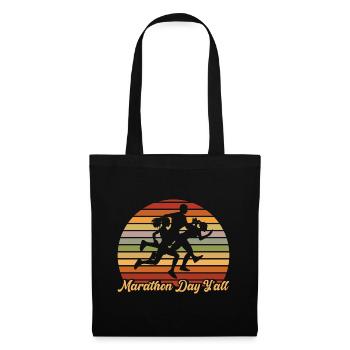 Half Marathon Jogging Running Gift - Tote Bag - black - Front