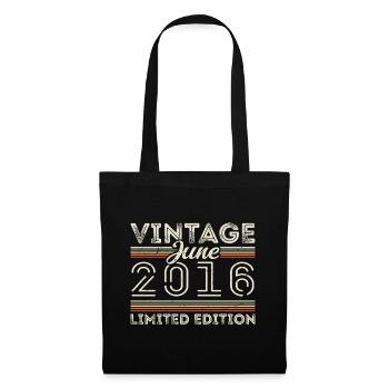 June 2016 June Birthday Gift June 2016 - Tote Bag - black - Front