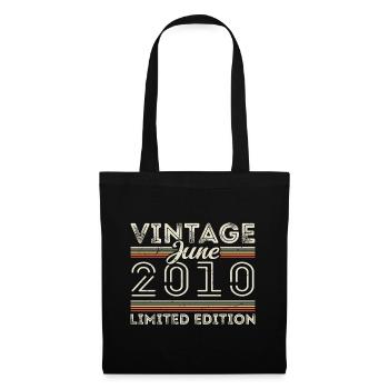 June 2010 June Birthday Present June 2010 - Tote Bag - black - Front
