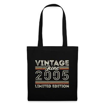 June 2005 June Birthday Present June 2005 - Tote Bag - black - Front