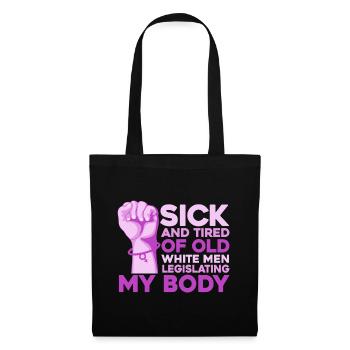 Égalité des sexes Égalité des sexes - Sac en tissu - noir - Devant