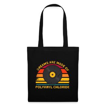 Vinyl Record Record Collection Gift - Tote Bag - black - Front