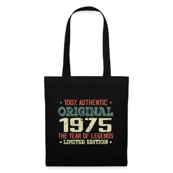 Légende Depuis 1975 Né en 1975 - 49e Anniversaire - Sac en tissu - noir - Devant